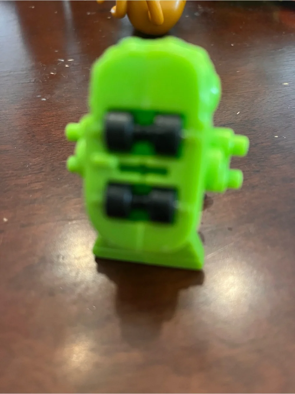 Orange Dog and Green Character Play Figures - Kids Action Toy Set